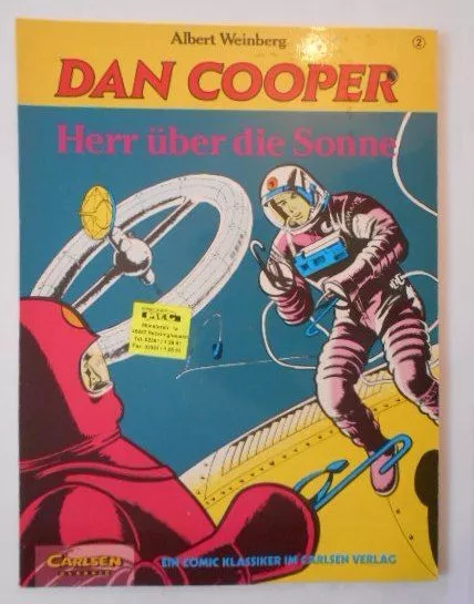 Dan Cooper - Band 2: Herr über die Sonne. Weinberg, Albert: