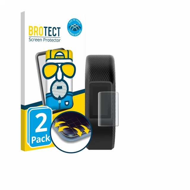 Film Protection écran Mat Brotect Pour Garmin Venu 4 (41 Mm) - 2 Pièces, Couverture Totale, Anti-reflet