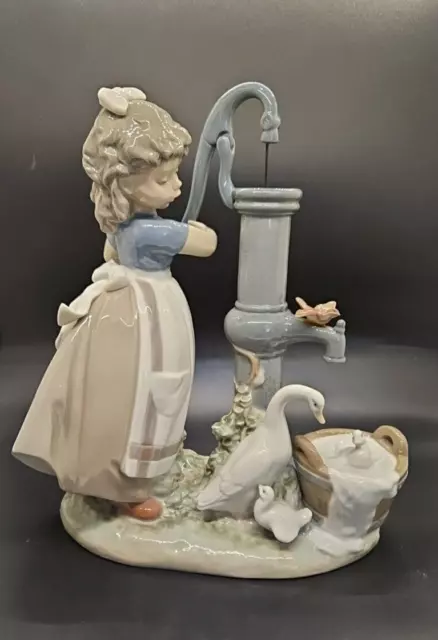 Lladro summer on the farm 5285 four seasons collection PLEASE READ