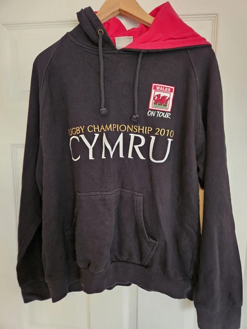 Wales Hoodie Rubgy Championship 2010 Medium