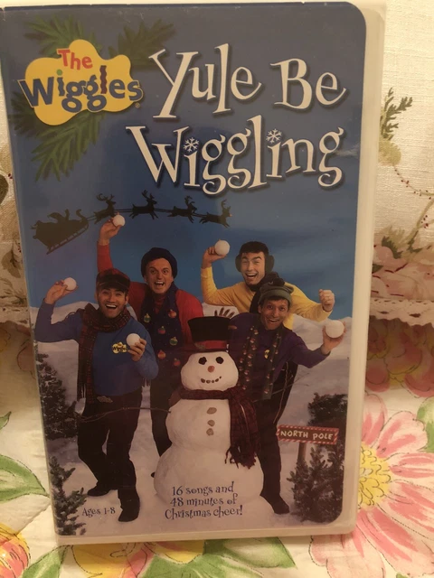 THE WIGGLES YULE Be Wiggling VHS Video Tape 16 Kids Christmas Songs ...