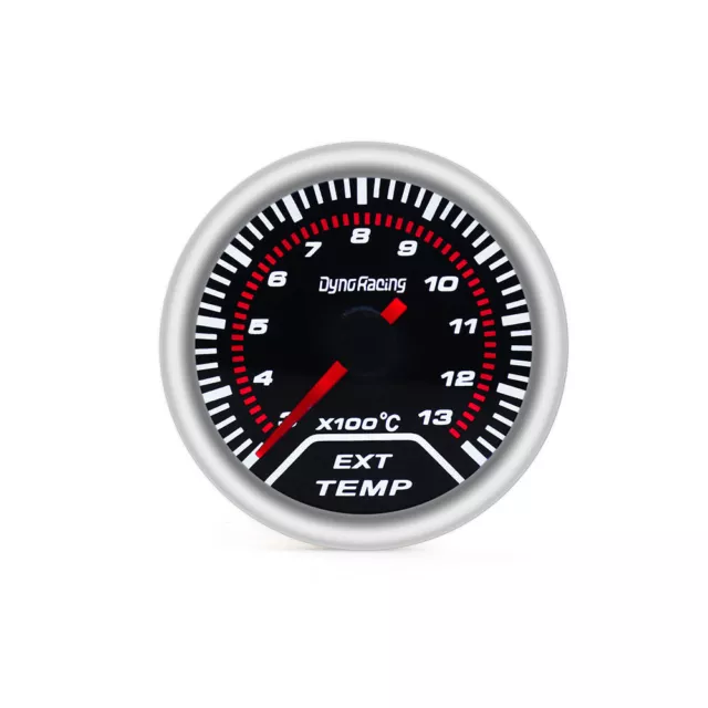 2'' 52mm Universal Car Exhaust Gas Temp Temperature Gauge EGT Meter Smoke Lens