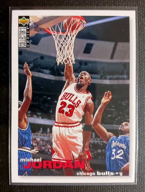 1995 upper deck collectors choice michael jordan
