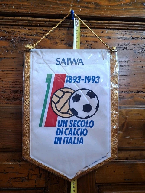 Fanion Vintage Genoa 1893 - Banderin De Football Italien - Calcio