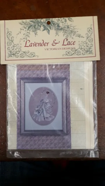 Lavender & Lace Victorian Designs Cross Stitch Chart 'The Bride', New, Bargain!