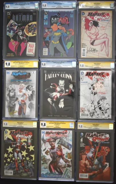 Batman Adventures 12- Harley Quinn Lot of 10 CGC Comics