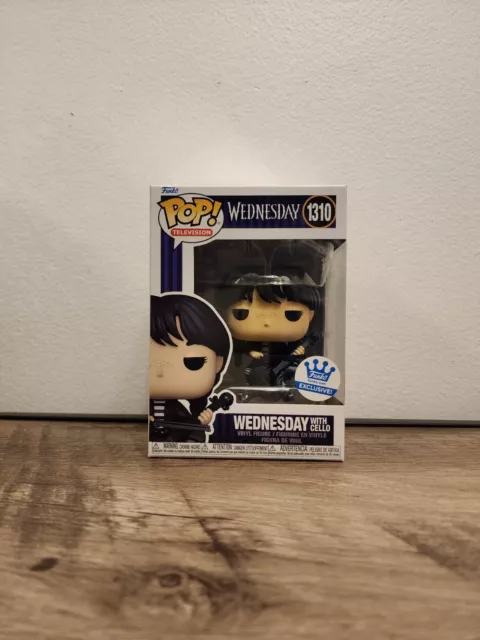 Funko Pop Television Wednesday With Cello Funko Shop Exclusive With Protector