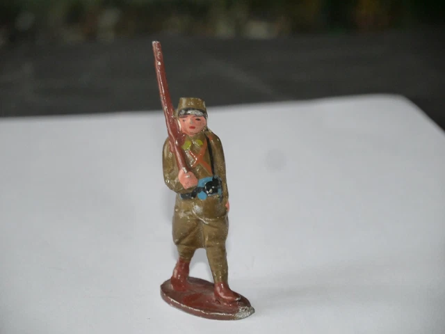Quiralu - Lot De 6 Chasseurs Alpin Fusil à L'Epaule - Contemporain