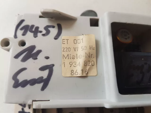 Miele ET 001 Elektronik Waschmaschine Steuerung 1934820 (145) 3