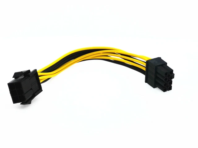 1x 6-pin to 8-pin PCI Express Power Converter Cable for GPU Video Card PCIE