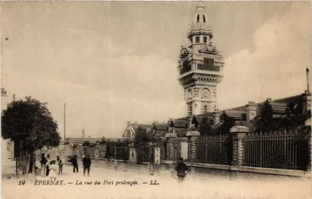CPA ÉPERNAY - La rue du Port extended (742478)