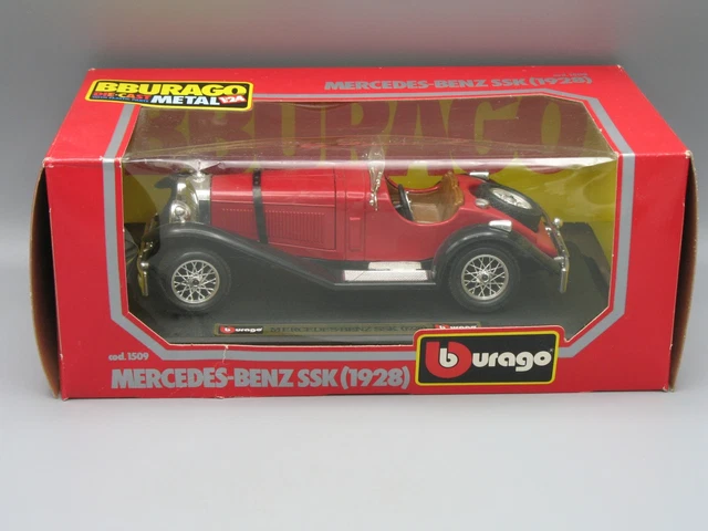 MERCEDES Benz SSK (1928), 1/18e, BURAGO - Collection