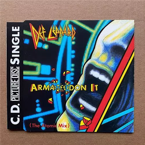 Def Leppard Armageddon It Cd Single 1988 4 Track Bild Cd - Atomic Mix Uk/Keim