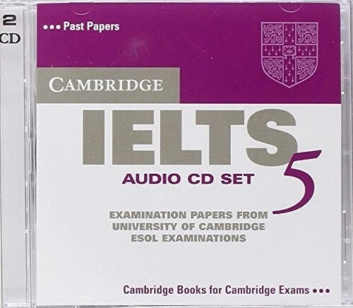 CAMBRIDGE IELTS 5 Audio CDs (IELTS Practice Tests) £19.50 - PicClick UK