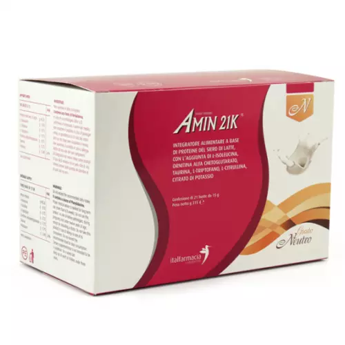 Amin 21K - Integratore Alimentare Proteico- Neutro - Dimagrante - Italfarmacia