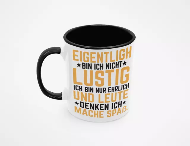 Ich bin ehrlich - Kaffeetasse / Geschenk / Familie