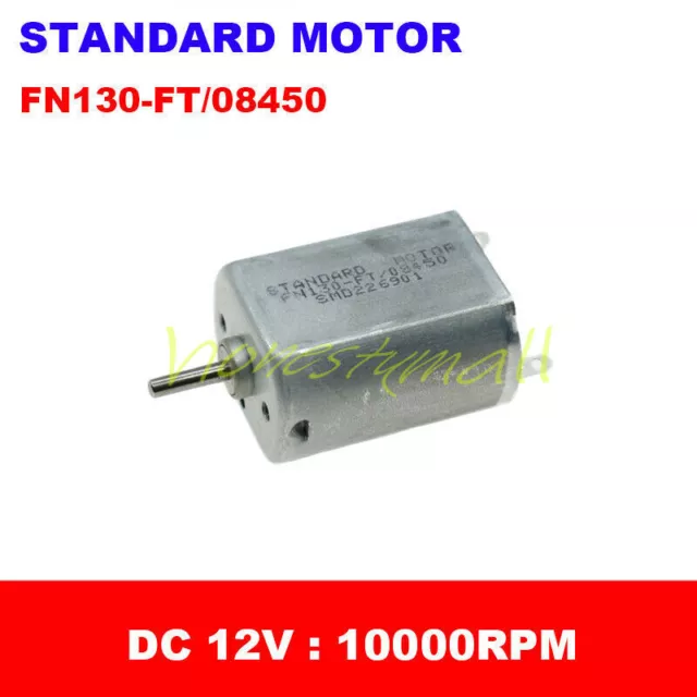 Mini 20mm Standard Motor Fn130-ft/08450 Dc 6V-12V 10000RPM DIY Hobby RC Auto