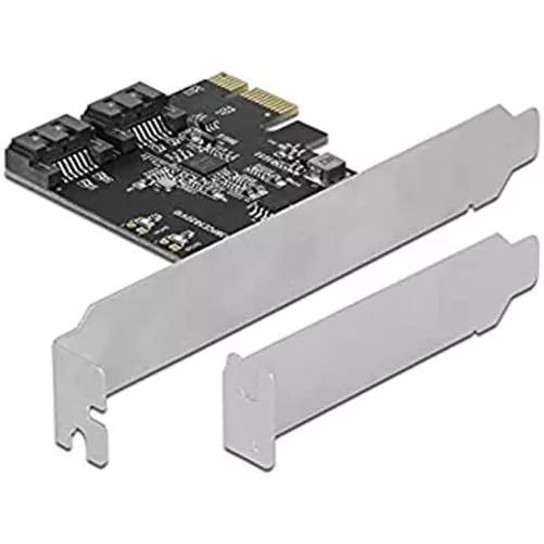 Delock PCI Express Karte 2 Port SATA Low Profile Formfaktor PCIe-Karte