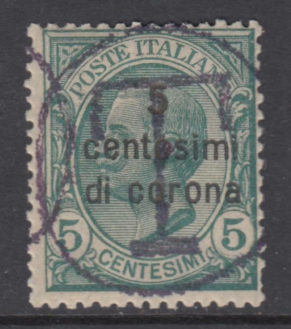 Italy 1918 - Venezia Tridentina - Sass. Tax BZ3/109 with offset cv 510$ MNH**