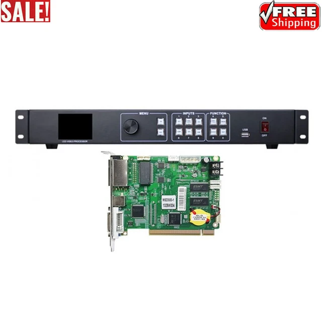 AMS-MVP300 Full Color LED Video Processor+ MSD300-1 LED Control Card LED Display