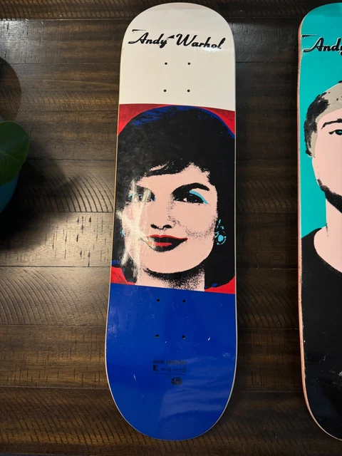 Skateboard Deck Alien Workshop Andy Warhol Omar Salazar - Vintage Neuf (état NOS)