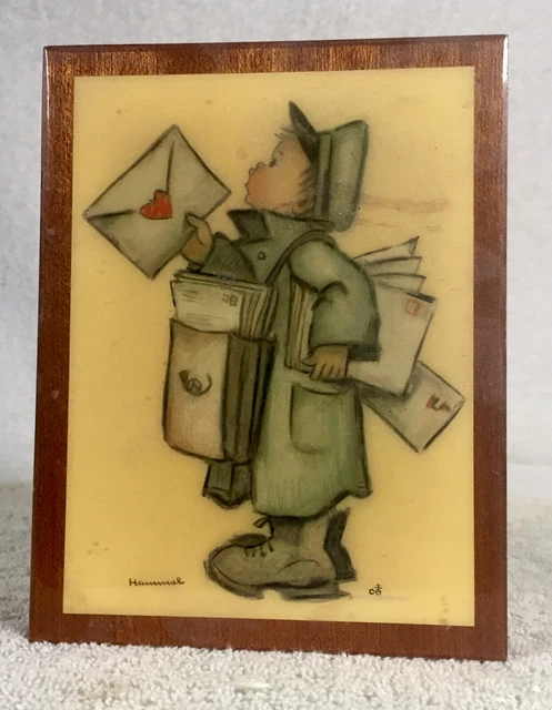 Hummel Wooden Music Box Made In Italy - Plays "Never On Sunday"