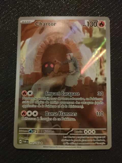 Chartor CARTE POKÉMON CHARTOR AR EV06 Mascarade Crépusculaire EUR 12,00 ...