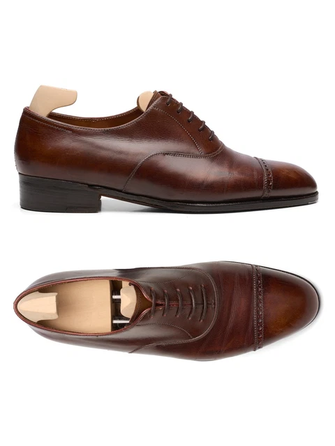 Mocassins (Loafers) JOHN LOBB Paris Bespoke - Taille 9.5 UK (44 EU, 10.5 US) - Cuir Noir, Occasion Très Bon état
