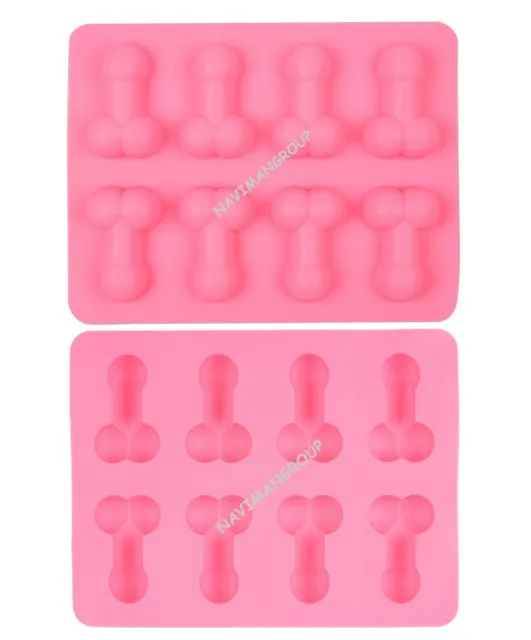 Funny Silicone Ice Cube Tray prank Mold Night Party Ice Maker Penis Ice  Tray