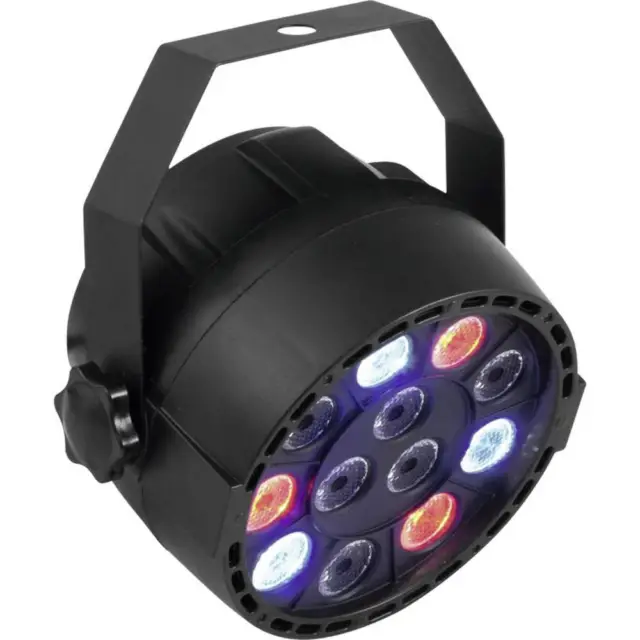 Projecteur PAR LED Eurolite LED PARTY SPOT 42110192 Puissance: 12 W RVB