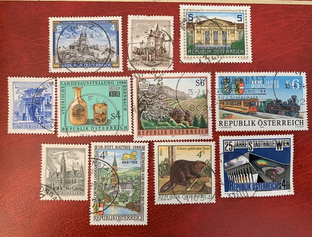Briefmarken, Österreich kleines lot 2, Siehe Foto