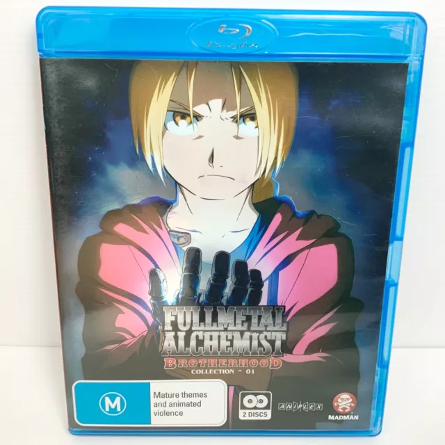 ANIME, FULLMETAL ALCHEMIST, BROTHERHOOD,6 DVD, 1-64 EPISODES, ENG-AUDIO