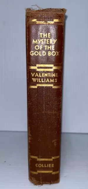 The Mystery of the Gold Box by Valentine Williams 1932 (fc203-3/b0175)