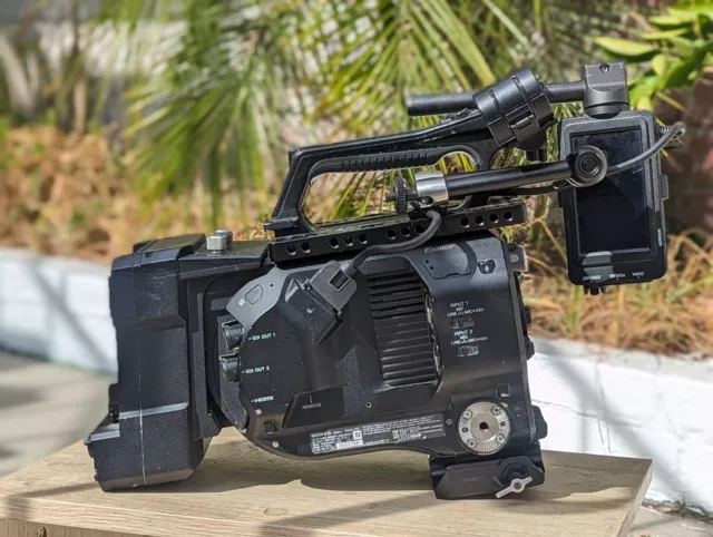 Sony PXW-FS7 4K con extensión Sony