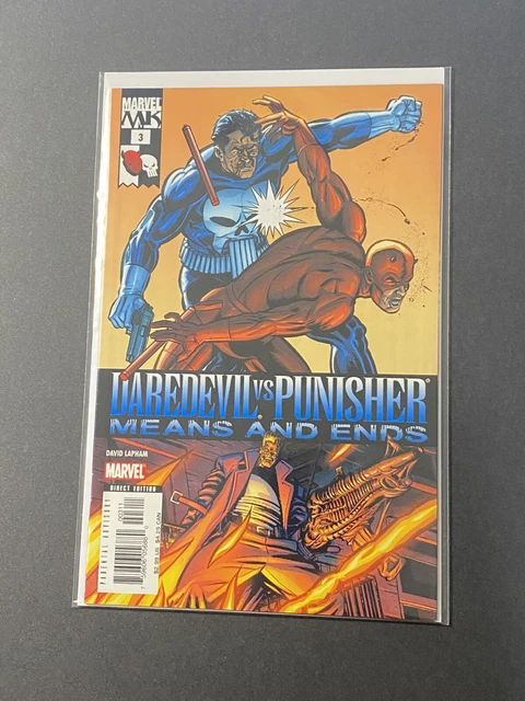 Marvel Comic Books Daredevil VS Punisher: Means and Ends #3