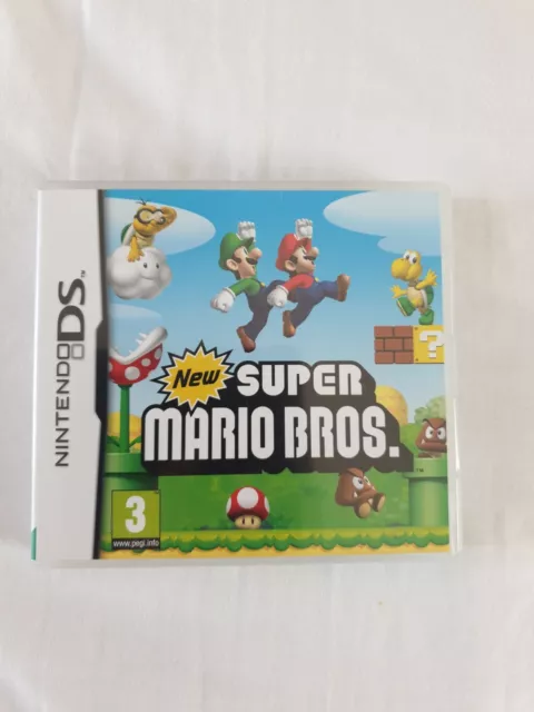 New Super Mario Bros. - Nintendo DS - Complete with Cartridge, Case and Manual