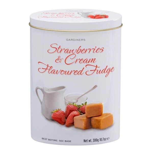 Lussuoso latto di fragole e caramelle creme mandate a mano 300 g - Gusto di Scozia/regalo