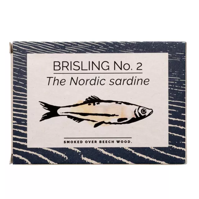 FANGST Brisling No. 2 Nordische Sardine geräuchert mit kalt gepresstem Rapsöl