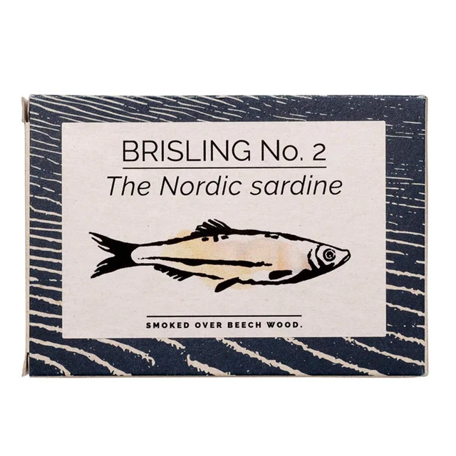 FANGST Brisling n. 2 sardine nordiche affumicate con olio di colza spremuto a freddo