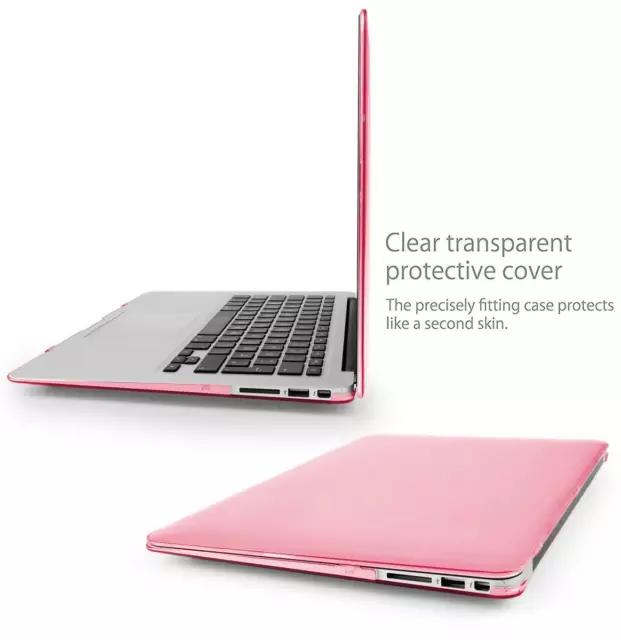 Matt Hülle für Apple MacBook Air 13 Zoll (2011-2018) A1466 A1369 in Rosa 3