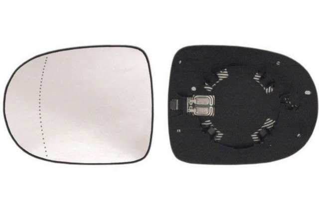 Miroir Rétroviseur Extérieur Gauche Convexe Chauffant TYC - Compatible Citroën Berlingo II, Peugeot Partner, Expert, Rifter