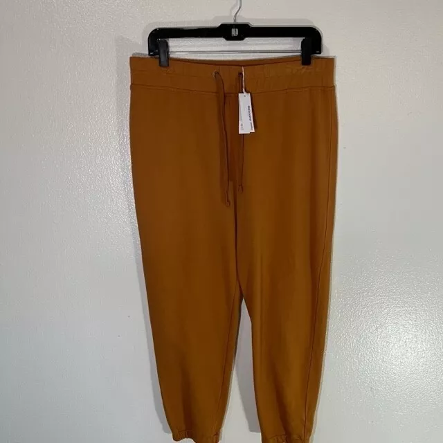 Standard James Perse Amber Brown Jogger Sweatpants NWT $145 Size 2 (M)