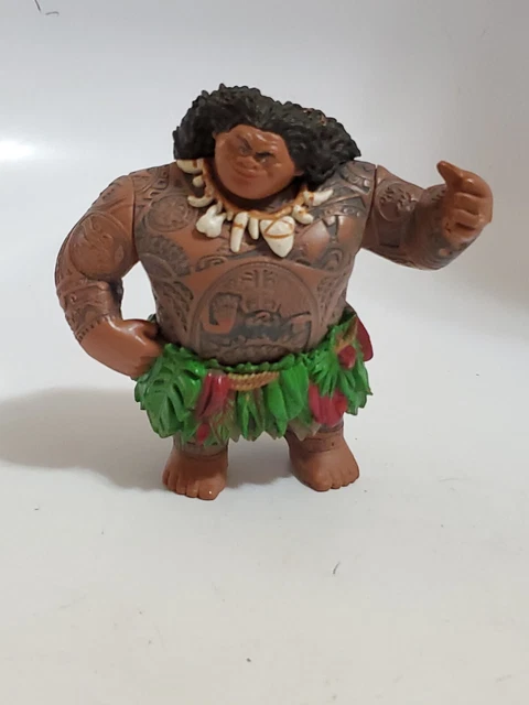 Disney Moana 4" Maui Demigod  PVC Figure Figurine Toy Cake Topper