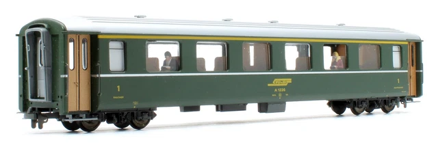 HOM GAUGE BEMO 2283 137 Rhb BOX CAR CARGO DOMIZIL £11.50