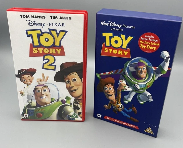 TOY STORY 1 & 2 VHS Tapes £10.00 PicClick UK