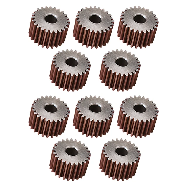 10pcs Steel Motor Gear Planetary Gear 24 Teeth M0.5 Outer Diameter 13mm