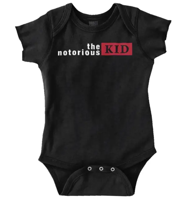 Notorious Kid Funny Cute Unisex Shower Gift Newborn Baby Boy Girl Infant Romper