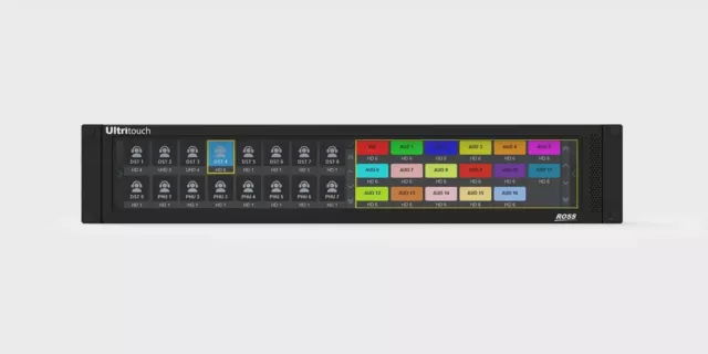 Ross Video ULTRITOUCH Rack Touchscreen Switcher Macro Custom Controller Church