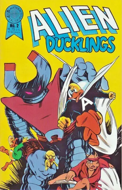 Alien Ducklings #2 Blackthorne Publishing  Dec. 1986 'Current Attractions' Comic