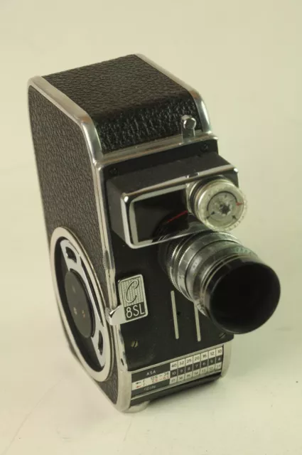 Bolex Paillard C 8SL Filmkamera, Objektiv Schneider-Kreuznach, Rarität !